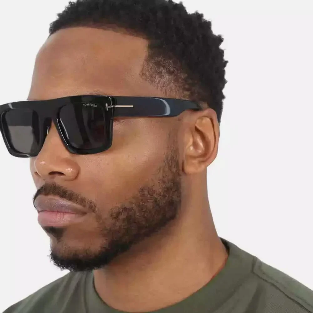 Tom Ford Smoke Browline Men's Sunglasses New